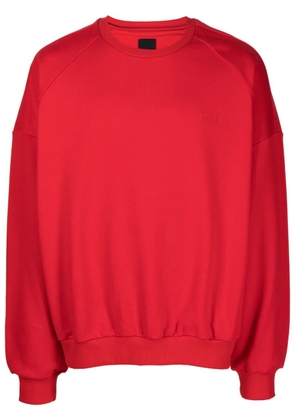 Juun.J photograph-print cotton sweatshirt - Red