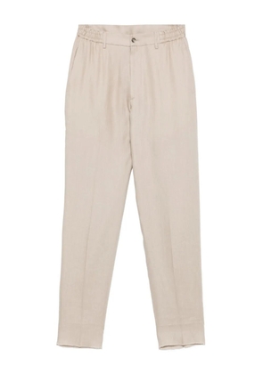 Tagliatore cotton trousers - Neutrals