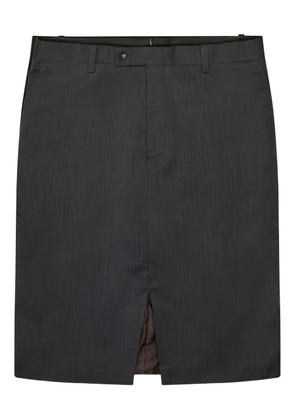 HODAKOVA split-detail mini skirt - Black