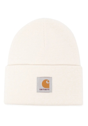 Carhartt WIP logo-patch knit beanie - Neutrals