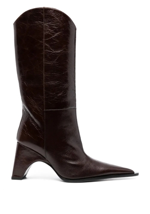 Coperni Bridge 100mm cowboy boots - Brown
