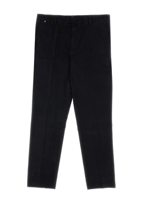BOSS logo-detail trousers - Black