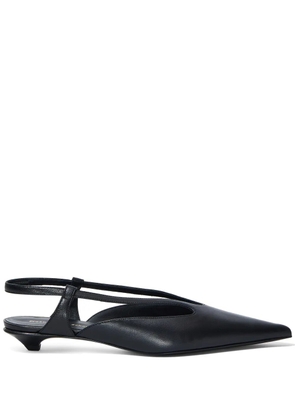 Proenza Schouler slingback leather pumps - Black