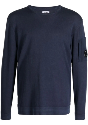 C.P. Company crew neck cotton sweatshirt - Blue