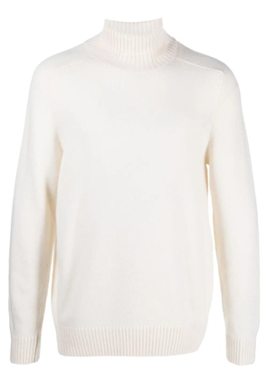 Circolo 1901 roll-neck fine-knit jumper - Neutrals