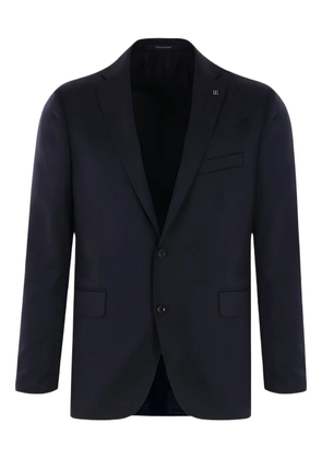 Tagliatore notched single-breasted suit - Black