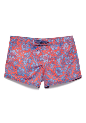 ERL floral-print swim shorts - Red