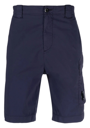 C.P. Company Lens-detail cargo shorts - Blue