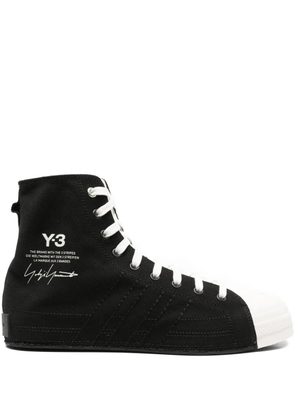 Y-3 high-top sneakers - Black