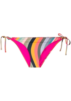 Paul Smith swirl print bikini briefs - Pink