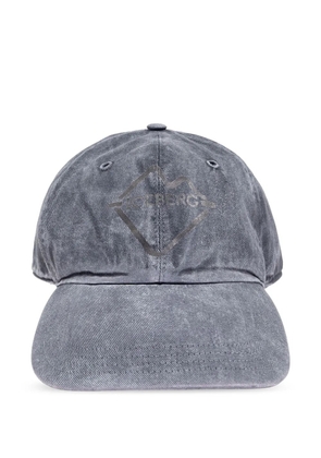 Iceberg logo-print cap - Grey