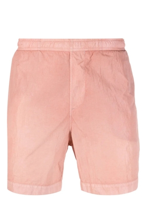 C.P. Company logo-patch swim shorts - Pink