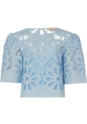 Temperley London Guinevere top - Blue