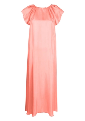 Alysi silk midi dress - Pink