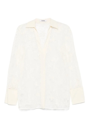 Vivetta lace shirt - Neutrals