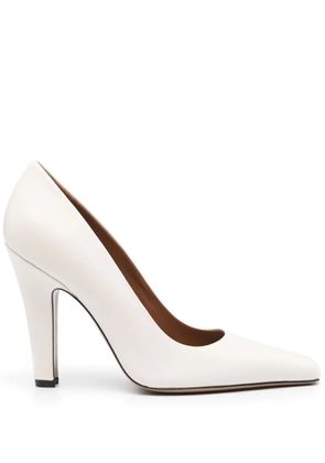 Paris Texas 100mm Belle pumps - White