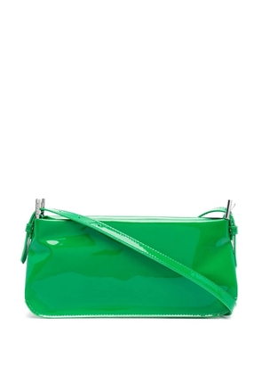 BY FAR Dulce patent leather shoulder bag - Green