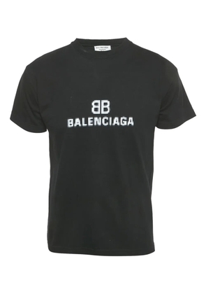 Balenciaga Pre-Owned short-sleeve crew-neck T-shirt - Black