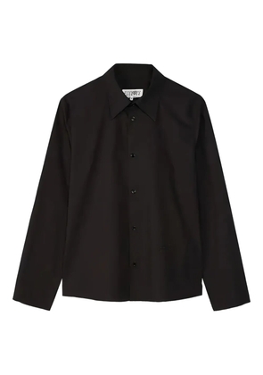 MM6 Maison Margiela buttoned shirt - Black
