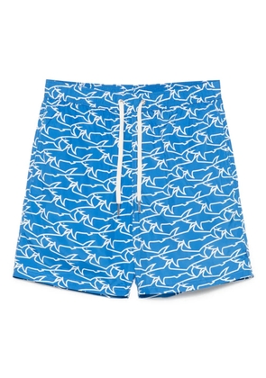 Paul & Shark printed swim shorts - Blue