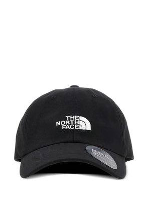 The North Face logo-embroidered cap - Black