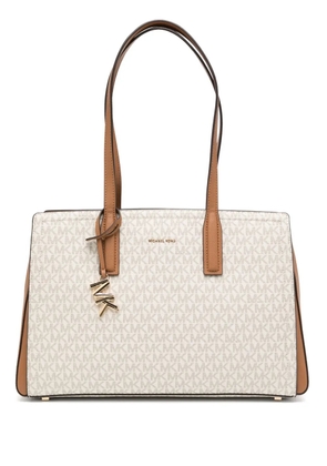 Michael Kors logo print tote bag - Neutrals