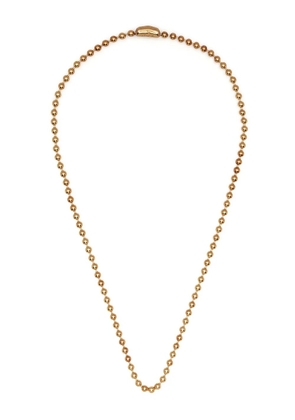 Takahiromiyashita The Soloist ball-chain clasp-fastening necklace - Gold