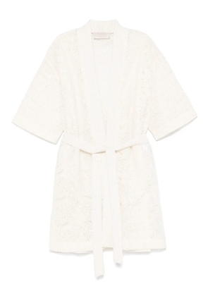 kaos sequin-embellished coat - Neutrals