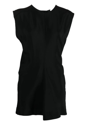 Studio Nicholson Garda gathered tank top - Black