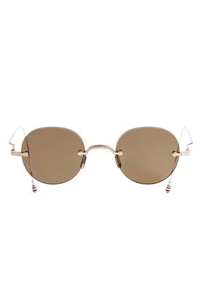 Thom Browne Eyewear round-frame sunglasses - Gold