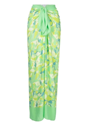 Faithfull the Brand floral-print sarong - Green