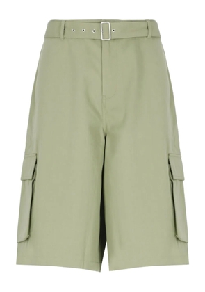 Maison Kitsuné cotton shorts - Green