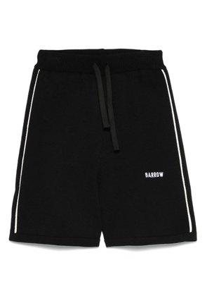 BARROW knitted shorts - Black