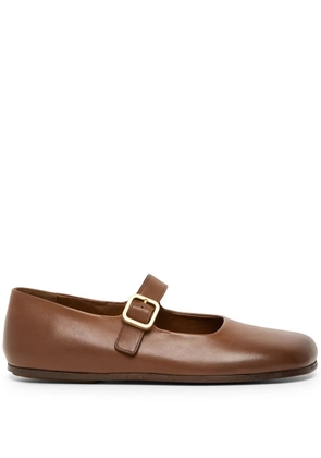 Marsèll Appiedi leather ballet flats - Brown