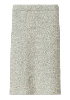 Fabiana Filippi bouclé midi skirt - Grey