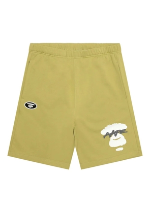 AAPE BY *A BATHING APE® graphic-print shorts - Green