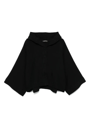 MAURIZIO MYKONOS hooded jacket - Black