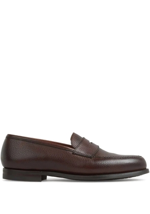 Crockett & Jones leather loafers - Brown