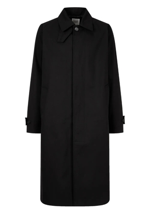 TOMBOY spread-collar trench coat - Black