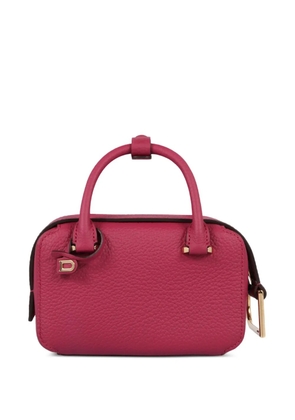 Delvaux nano Cool Box leather top-zip tote bag - Pink