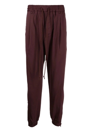 Song For The Mute drawstring-waist track pants - Red