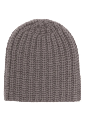 Liska Alexa cashmere beanie - Grey