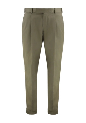 PT Torino Edge cotton trousers - Green