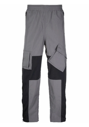 Billionaire Boys Club Panelled-Shell track pants - Grey