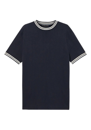 Brooks Brothers organic cotton-linen t-shirt - Blue