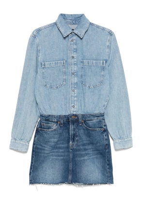 7 For All Mankind denim mini skirt - Blue