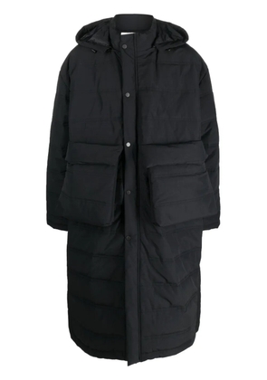 Henrik Vibskov Tabasco padded hooded coat - Black