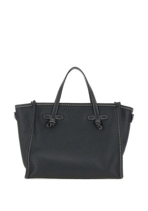 GIANNI CHIARINI Marcella textured-leather tote bag - Blue