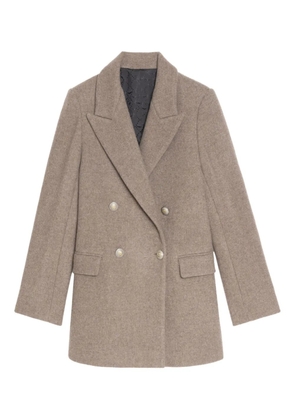 Zadig&Voltaire Miew double-breasted buttoned coat - Neutrals