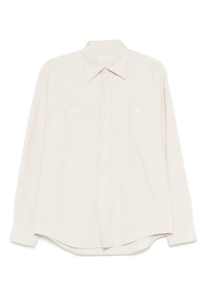 FURSAC spread-collar shirt - Neutrals